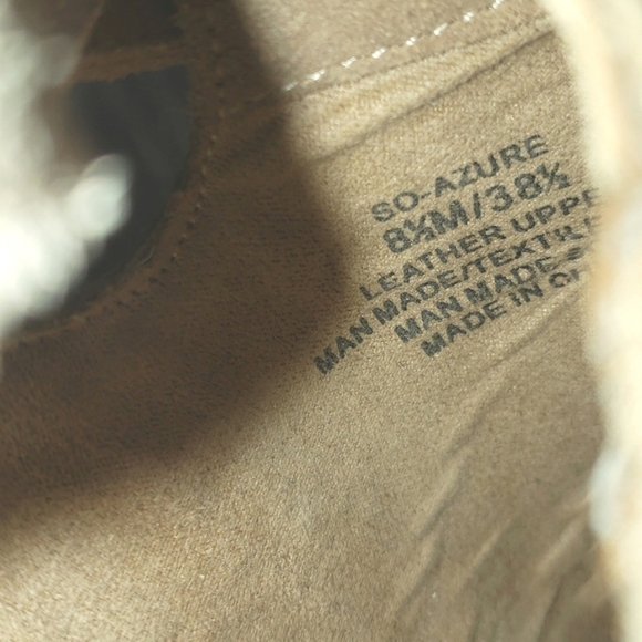 Sole Society AZURE BOOTIE cutout tan suede 8.5 - Picture 9 of 13